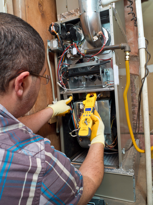 Our AWE tech rebuilt their old Oak Brooke Furnace and provided heating services for them