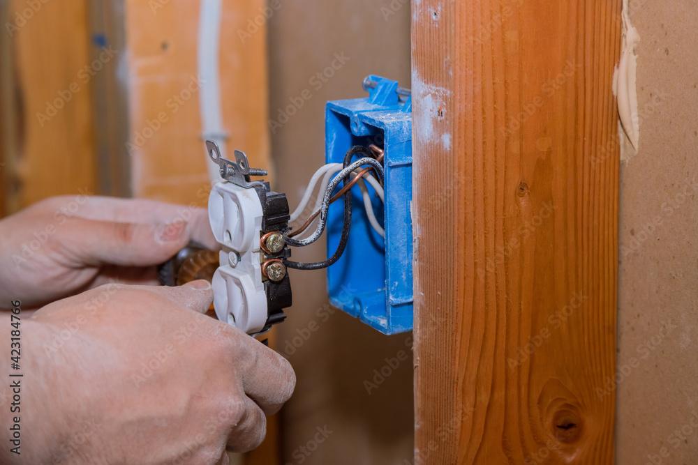 electrical outlet installation