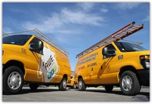 Front of AWE Vans