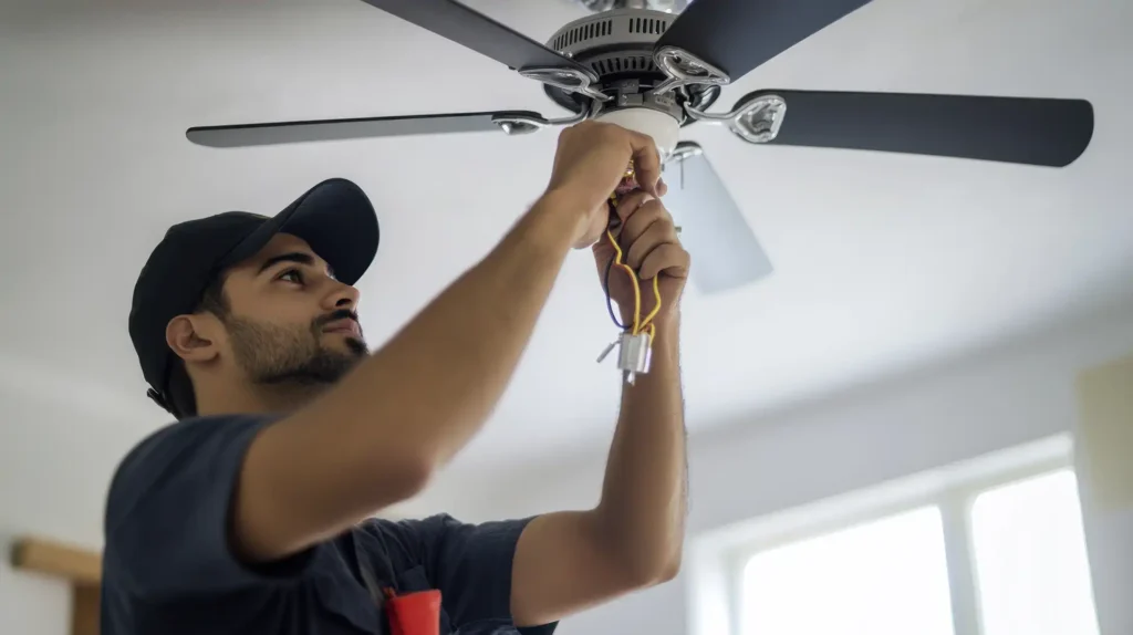 ceiling fan installation